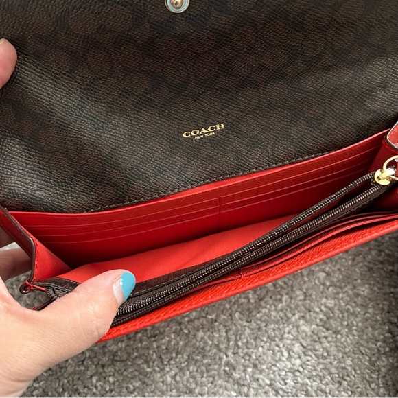 Coach 2 in 1 wallet NWT leather - Picture 12 of 14